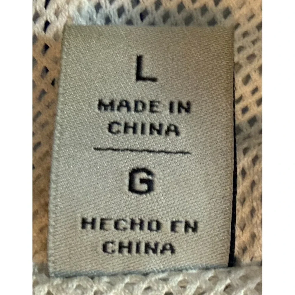 Levi's Jacket Mens L Blue Hooded Nylon Windbreaker Lined Snap Front 90s
